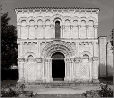 Église d’Échillais XIIe Siècle, France