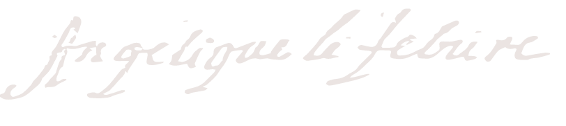 Signature de madame Angélique Lefebvre